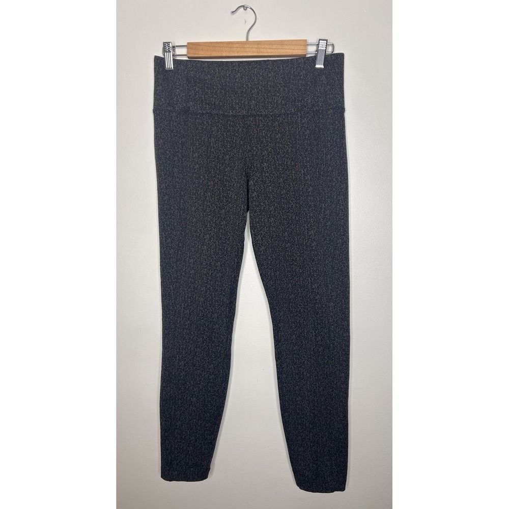 Athleta Delaney Textured Leggings Stretch Pockets Women's Size Medium